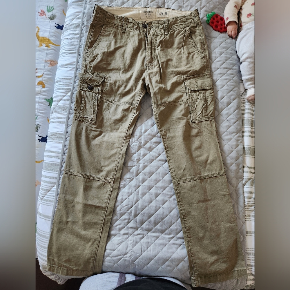 Men's Tan Cargo Pants